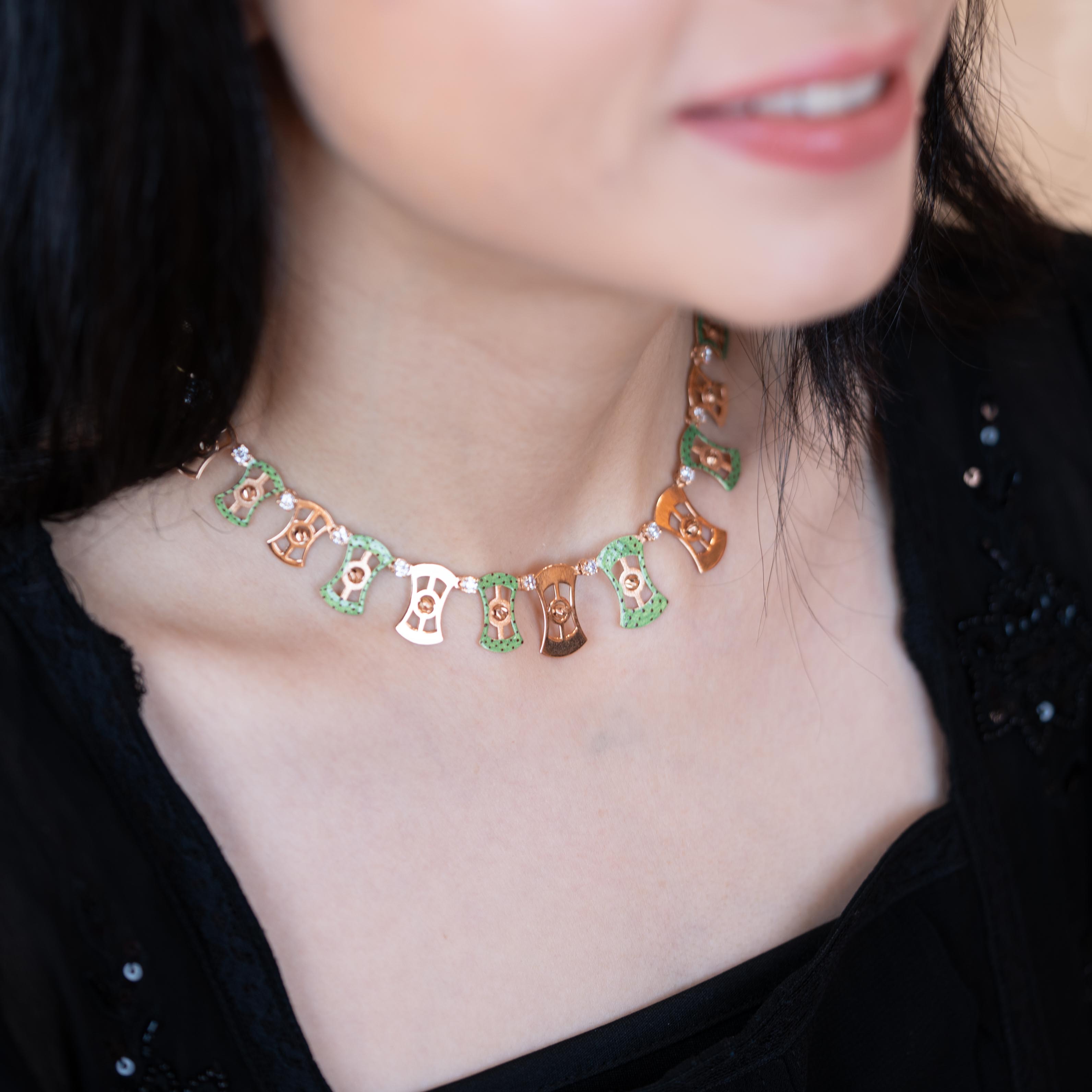 Spark - Rose Gold Necklace