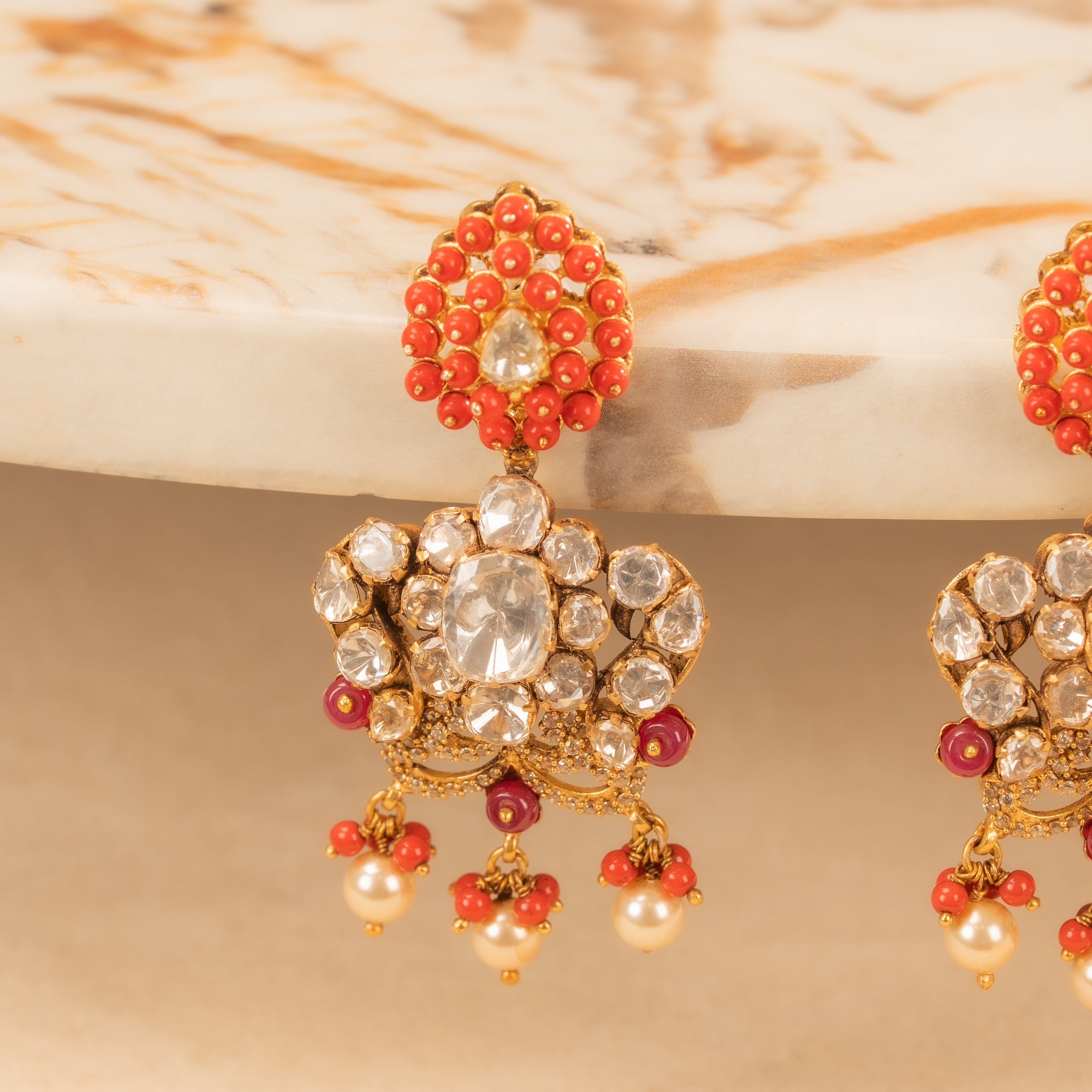 Moissanite Jhumka
