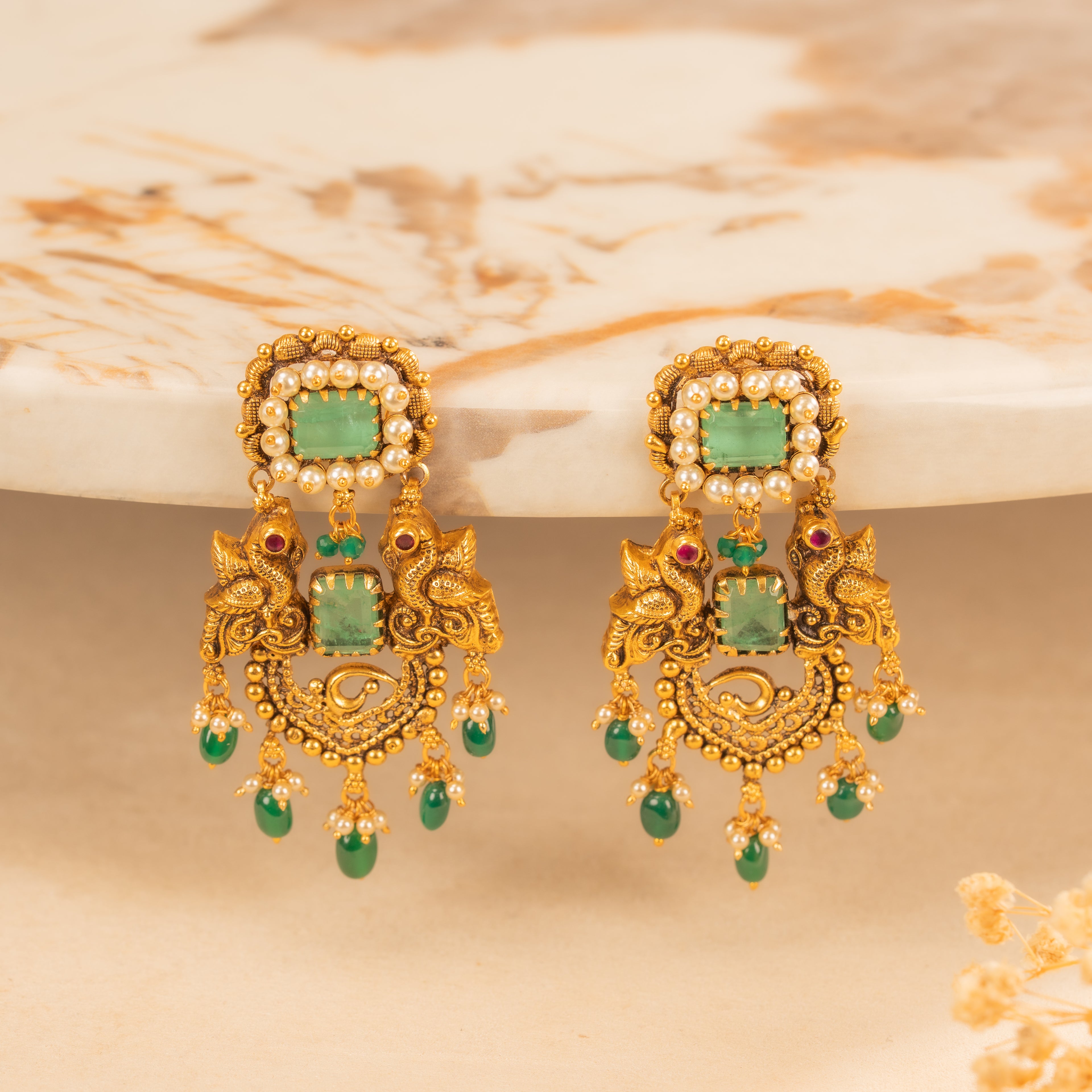 Gold Plated Earrings