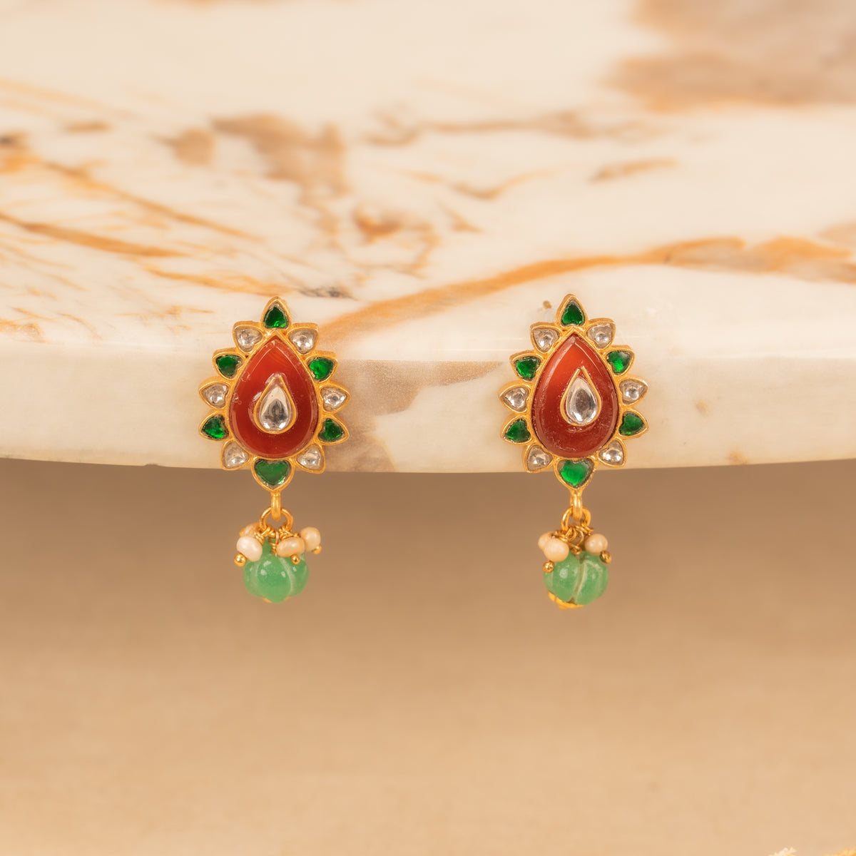 Kundan Studs