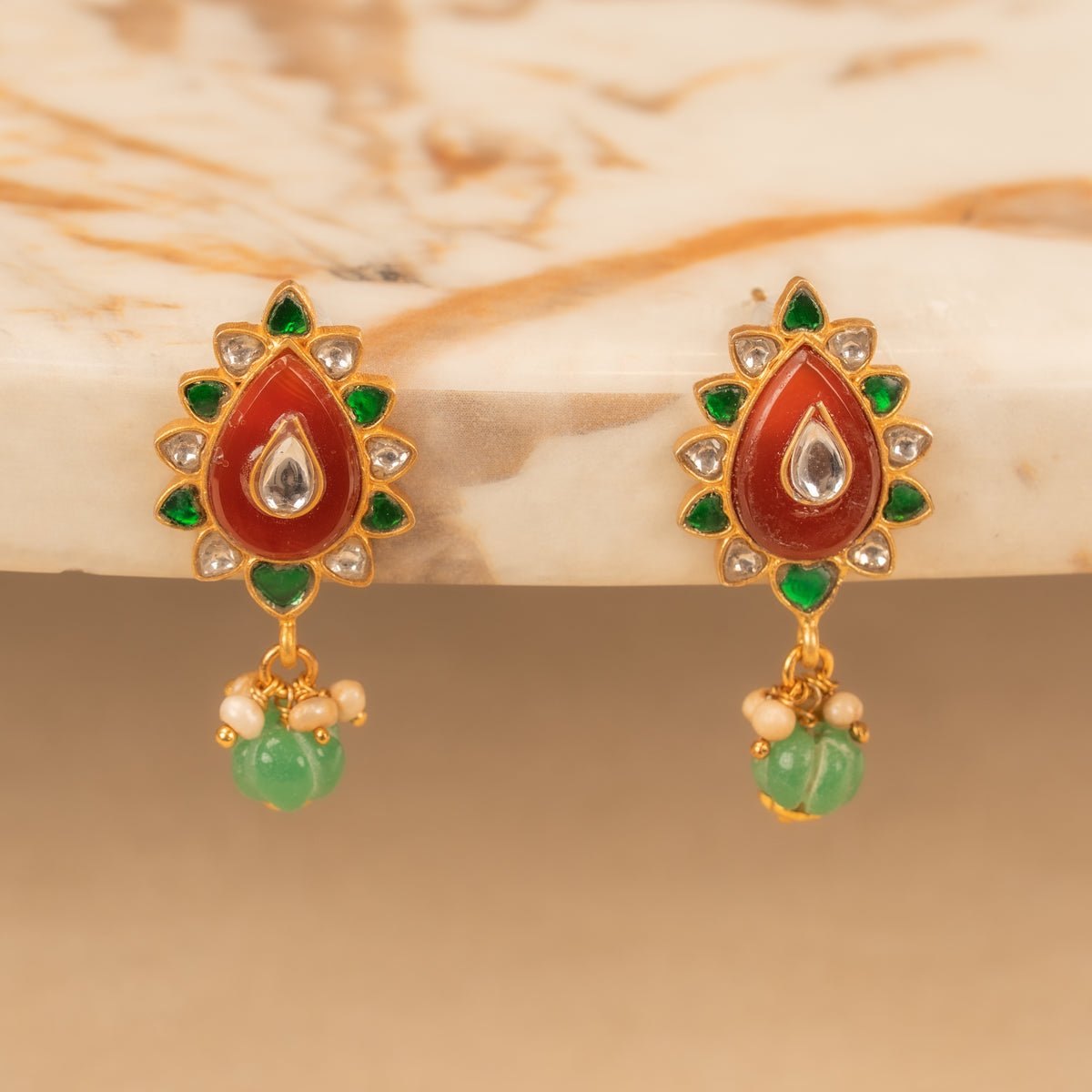 Kundan Studs