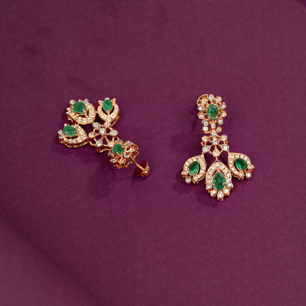 Rosegold Earring