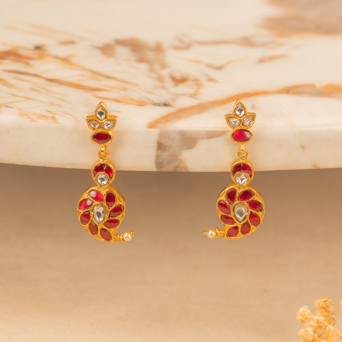 Kundan Studs