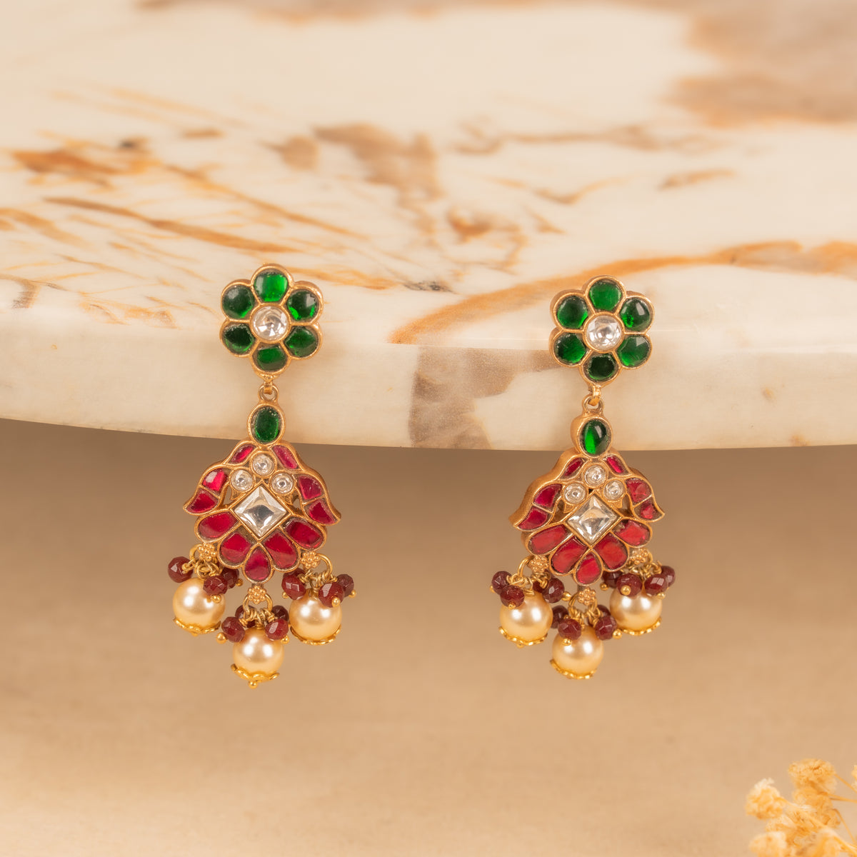 Kundan Studs