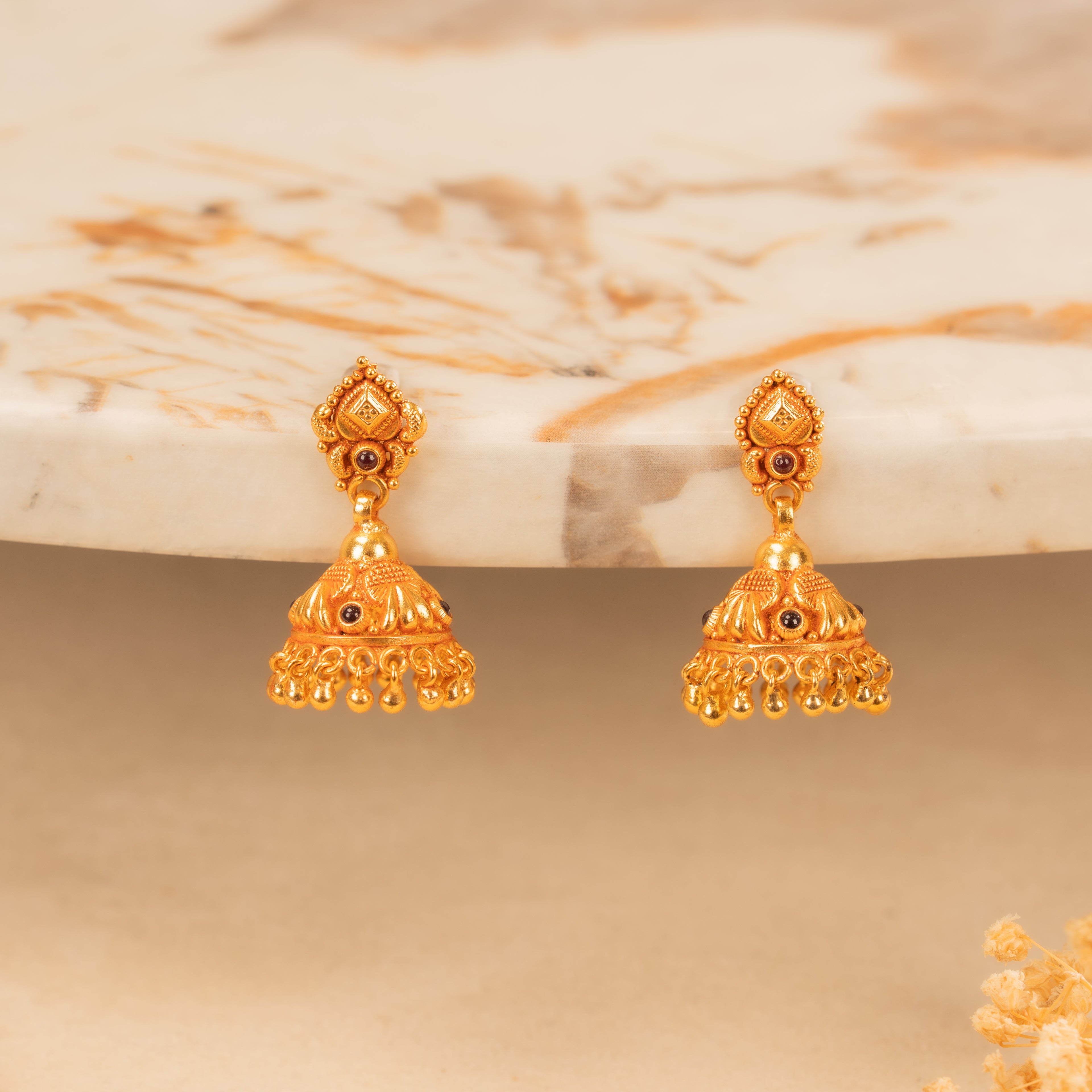 Plain Jhumkas