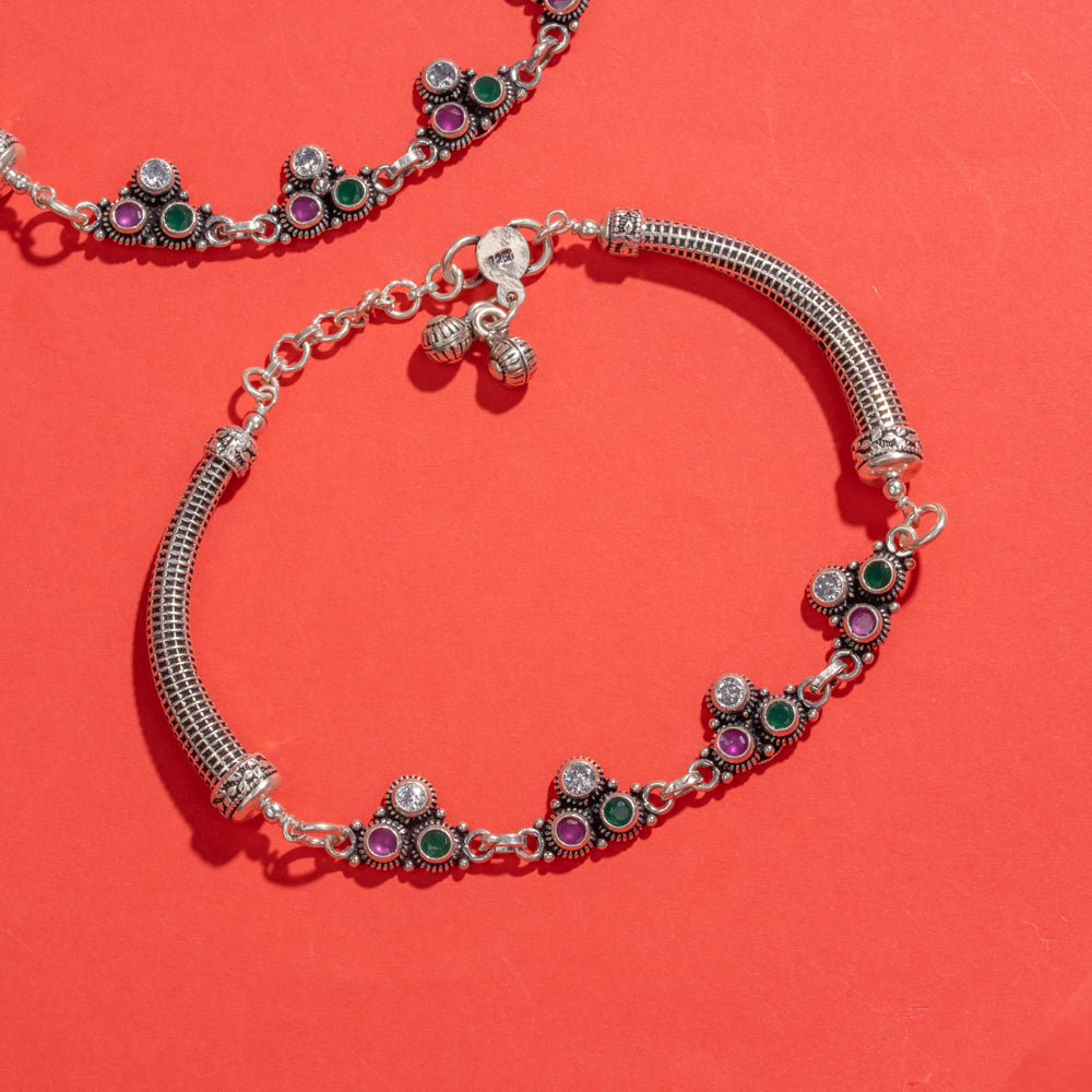 Silver Anklet