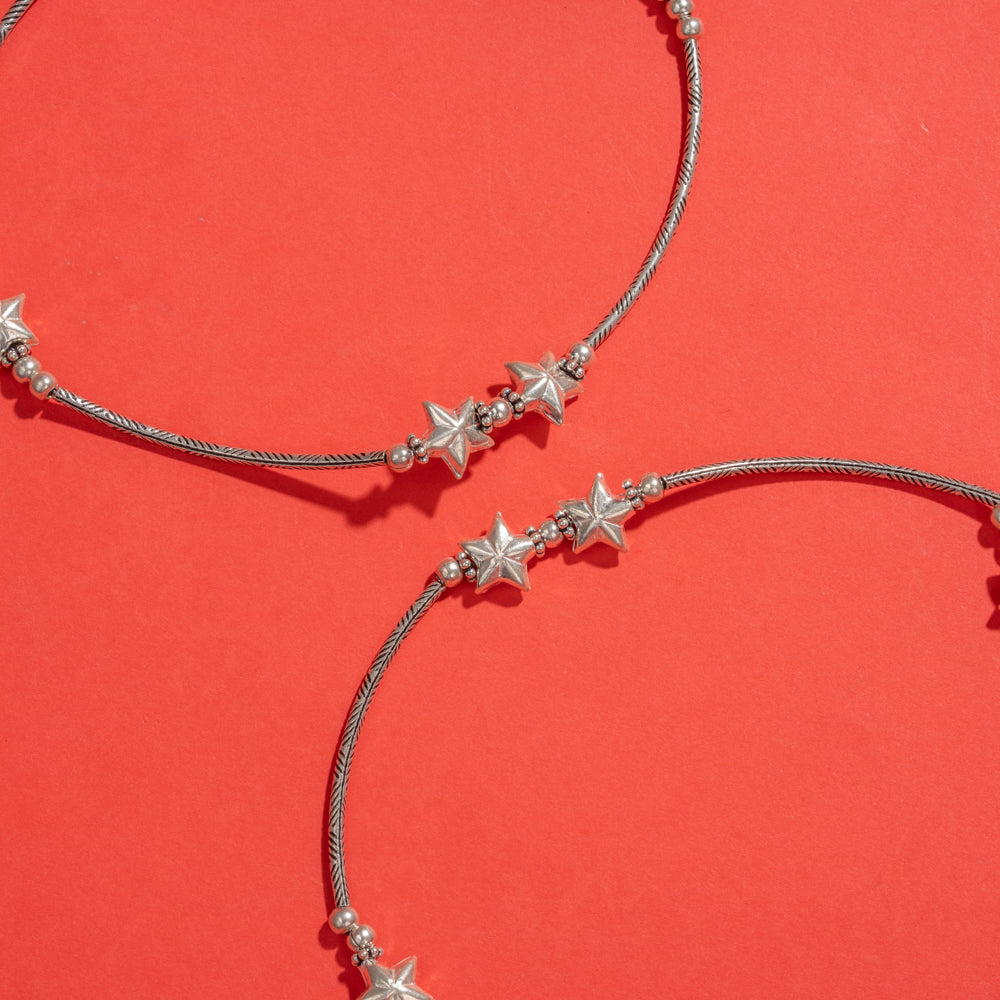 Silver Anklet