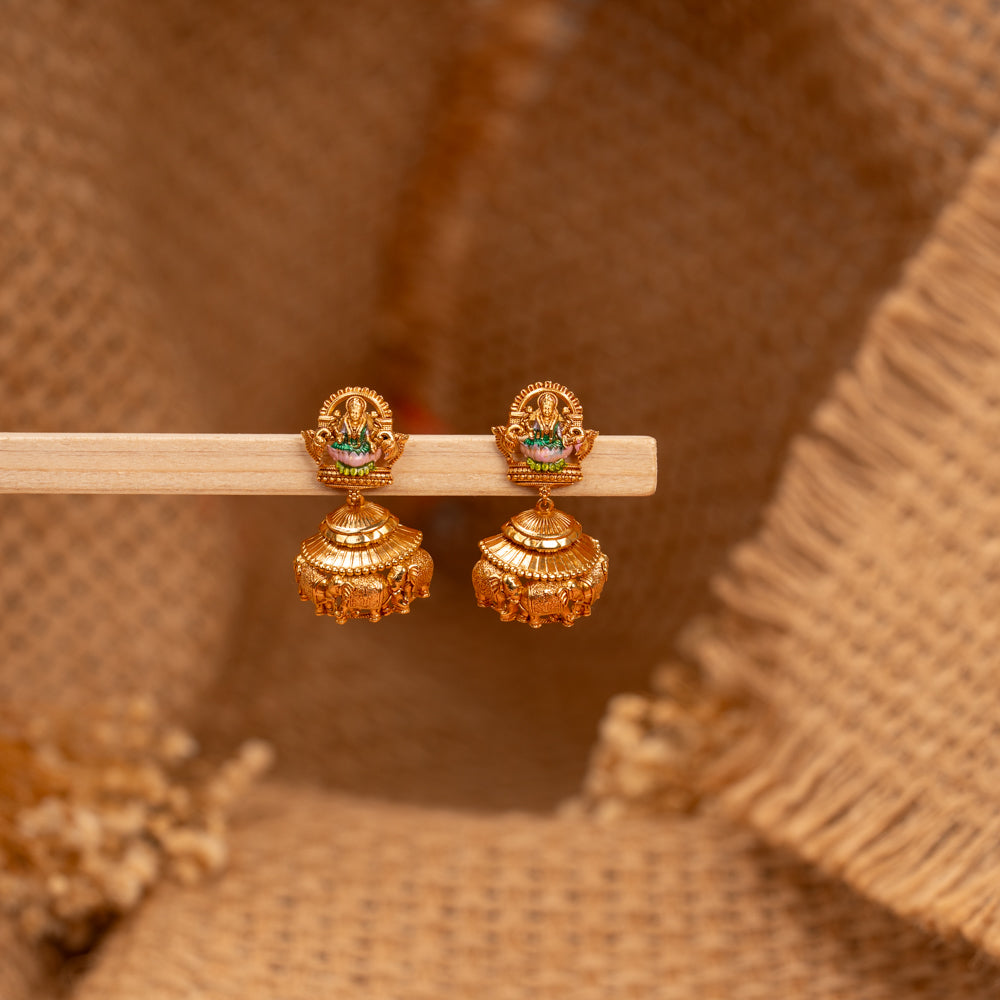 Plain Jhumkas