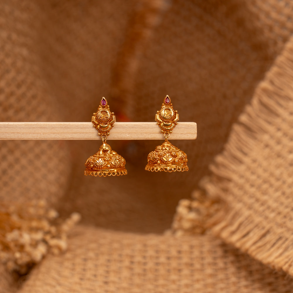 Plain Jhumkas