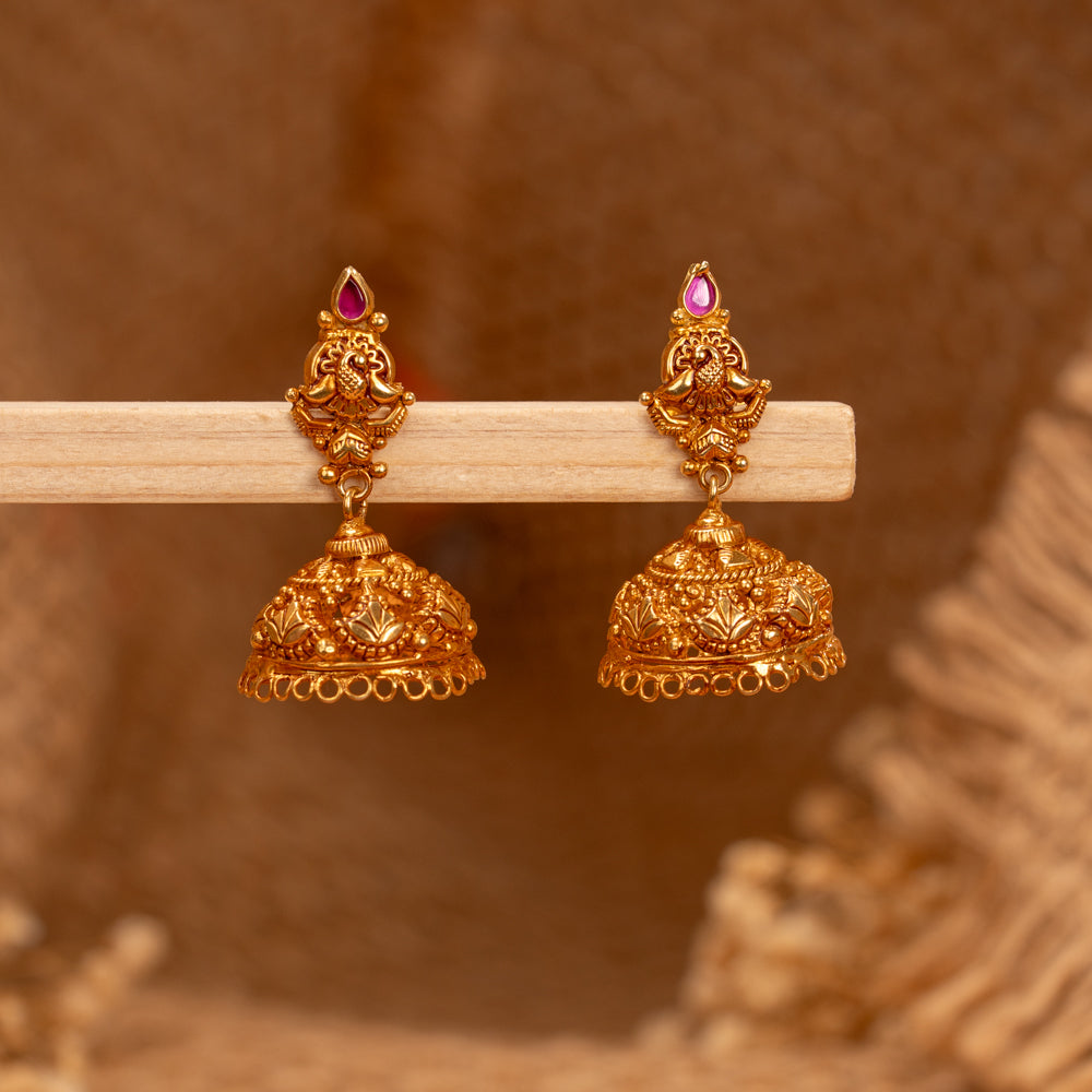 Plain Jhumkas