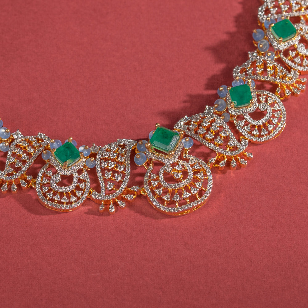 Cubic Zirconia Necklace