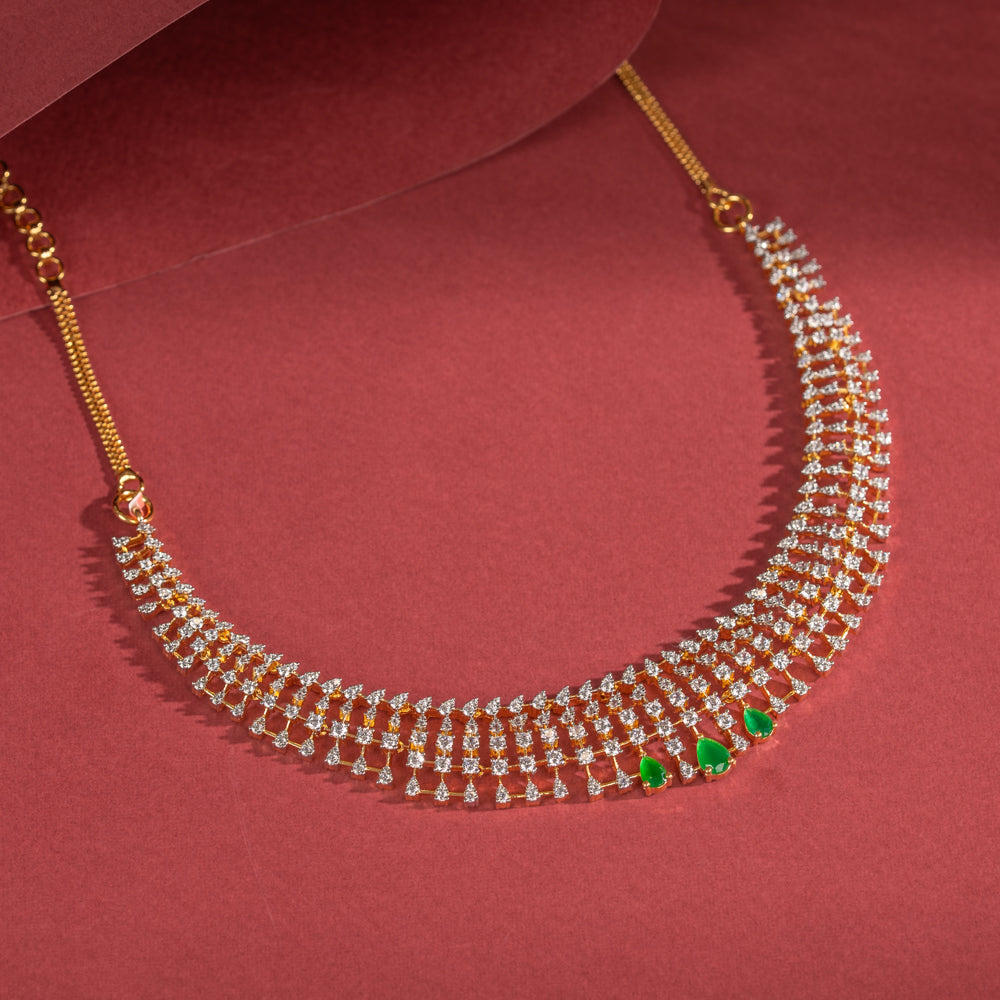 Cubic Zirconia Necklace