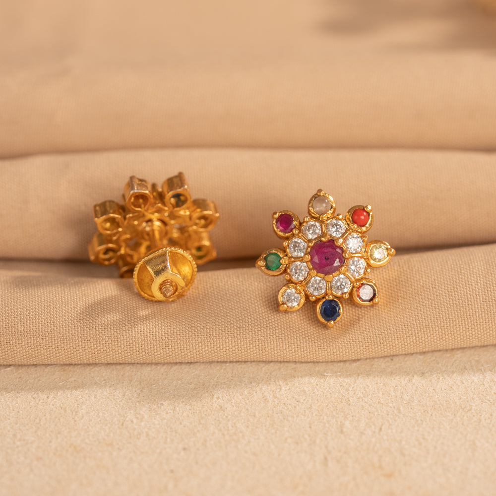 Navaratna Studs