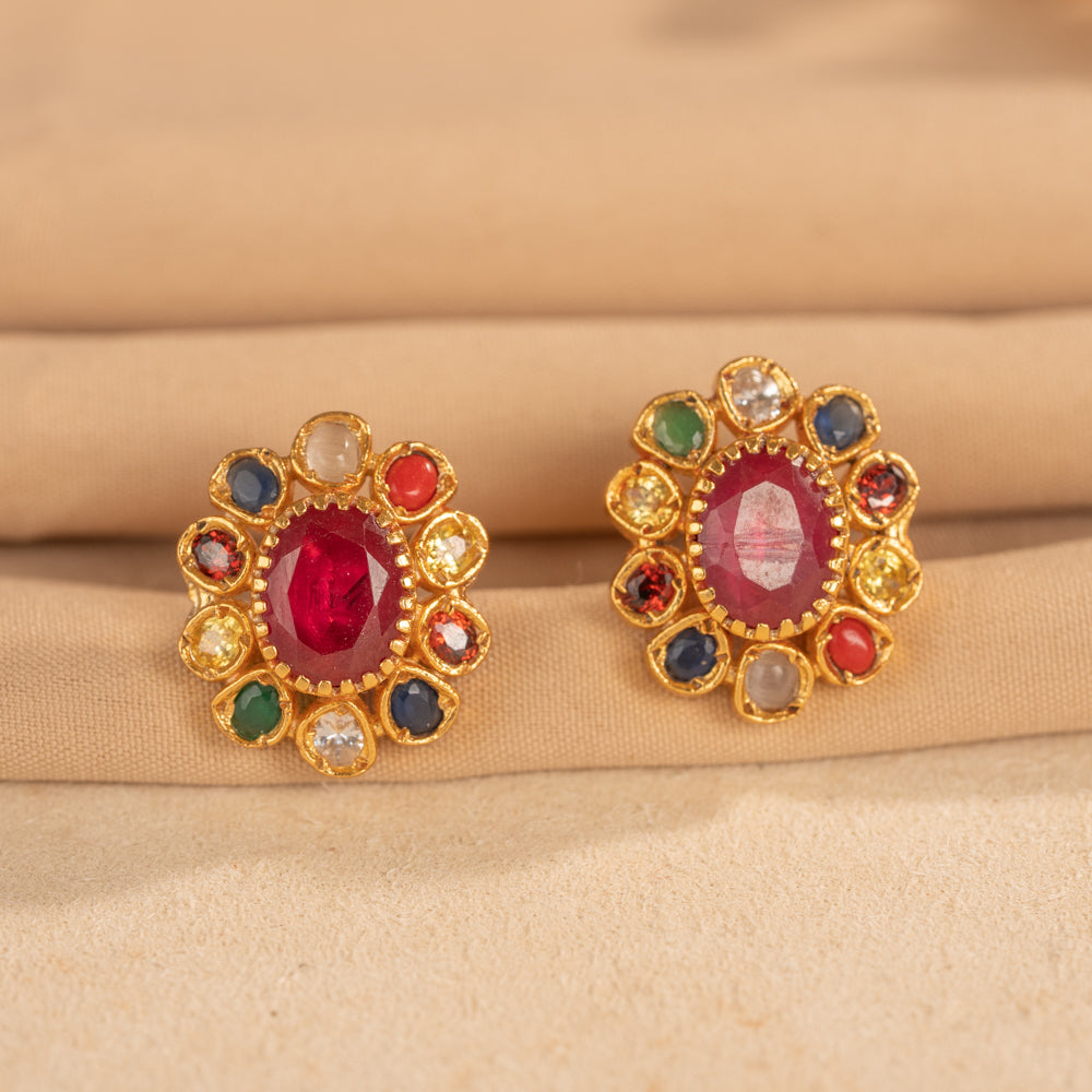 Navaratna Studs
