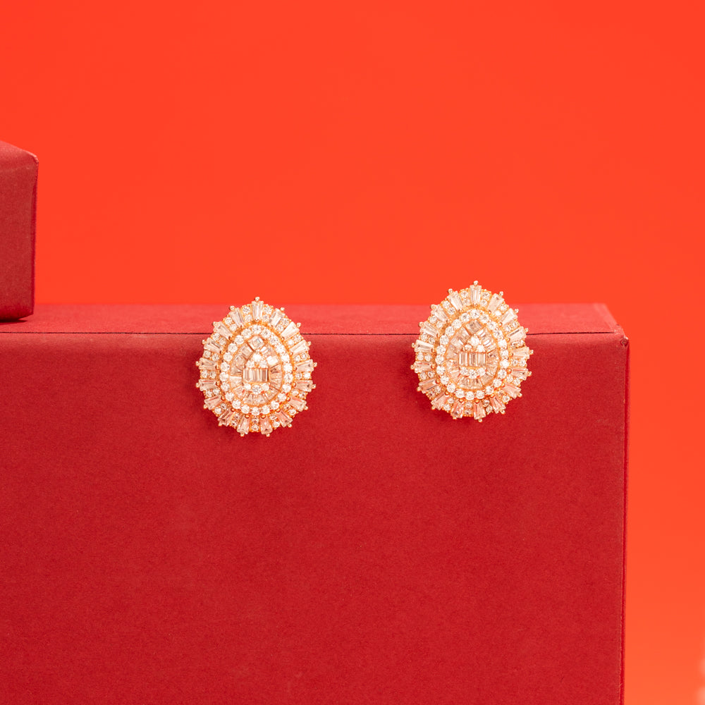 Rosegold Studs