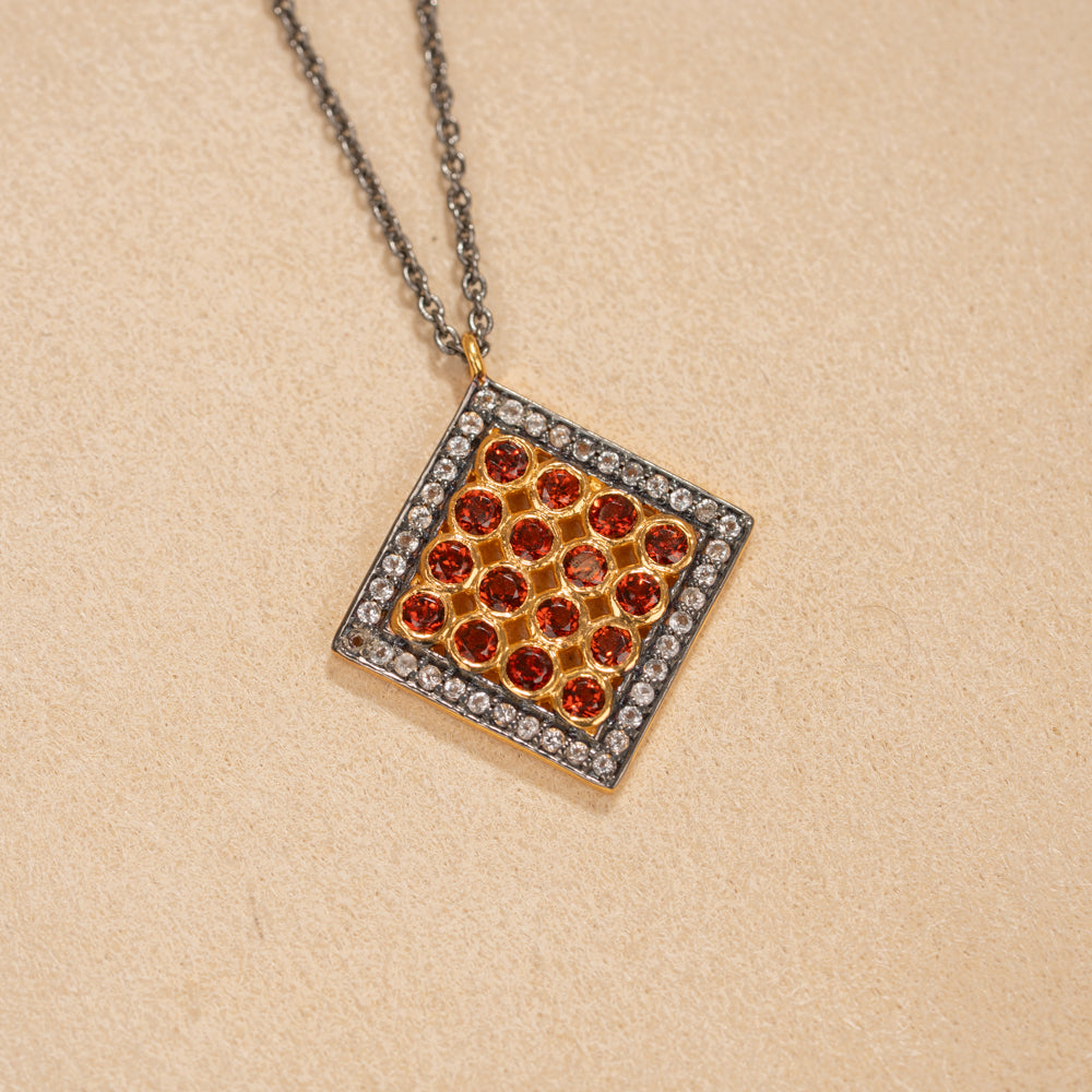 Silver Chain & Pendant Set