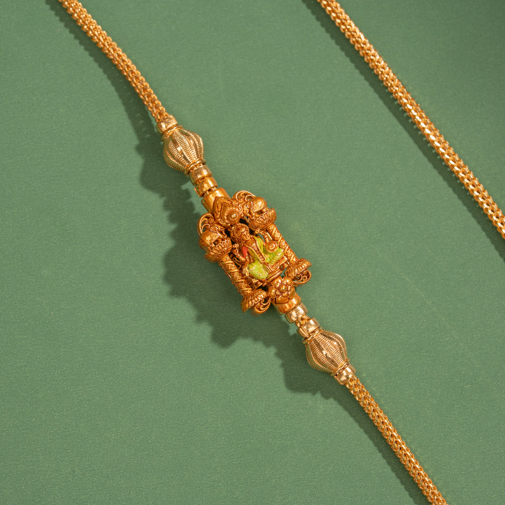 Gulabi Lakshmi Mugappu Chain