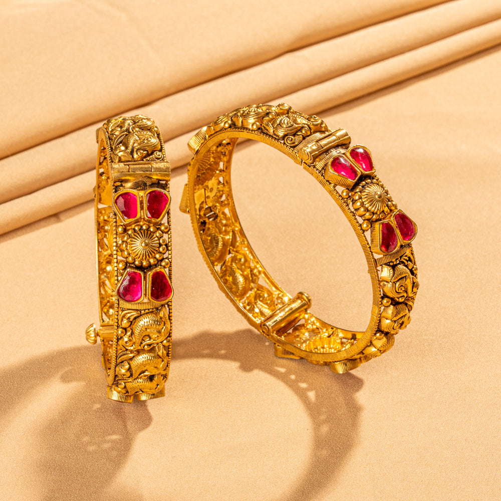 Kundan Bangle