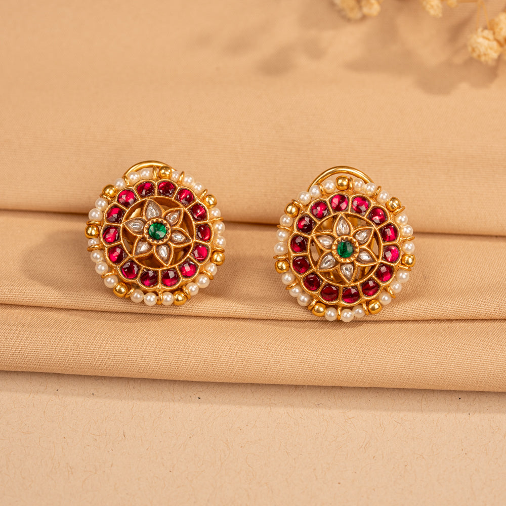 Kundan Studs