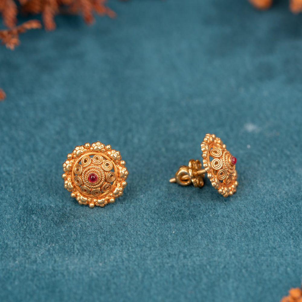 Gold Plated Studs