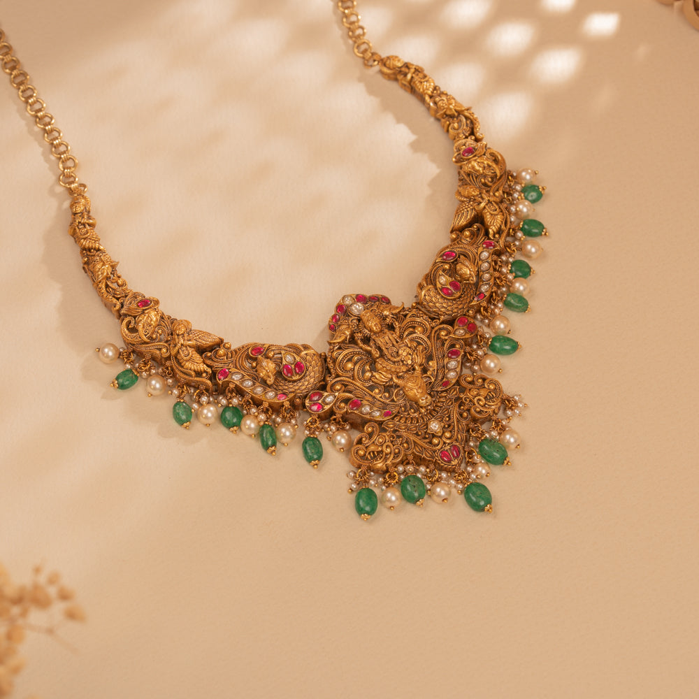 Deep Kundan Necklace