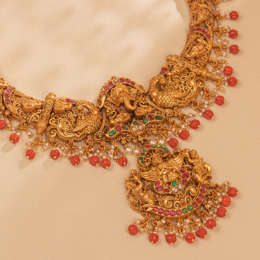 Deep Kundan Necklace