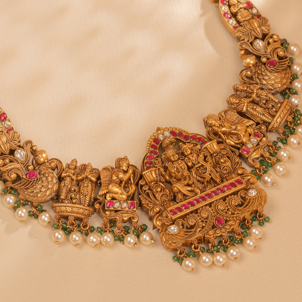 Deep Kundan Necklace