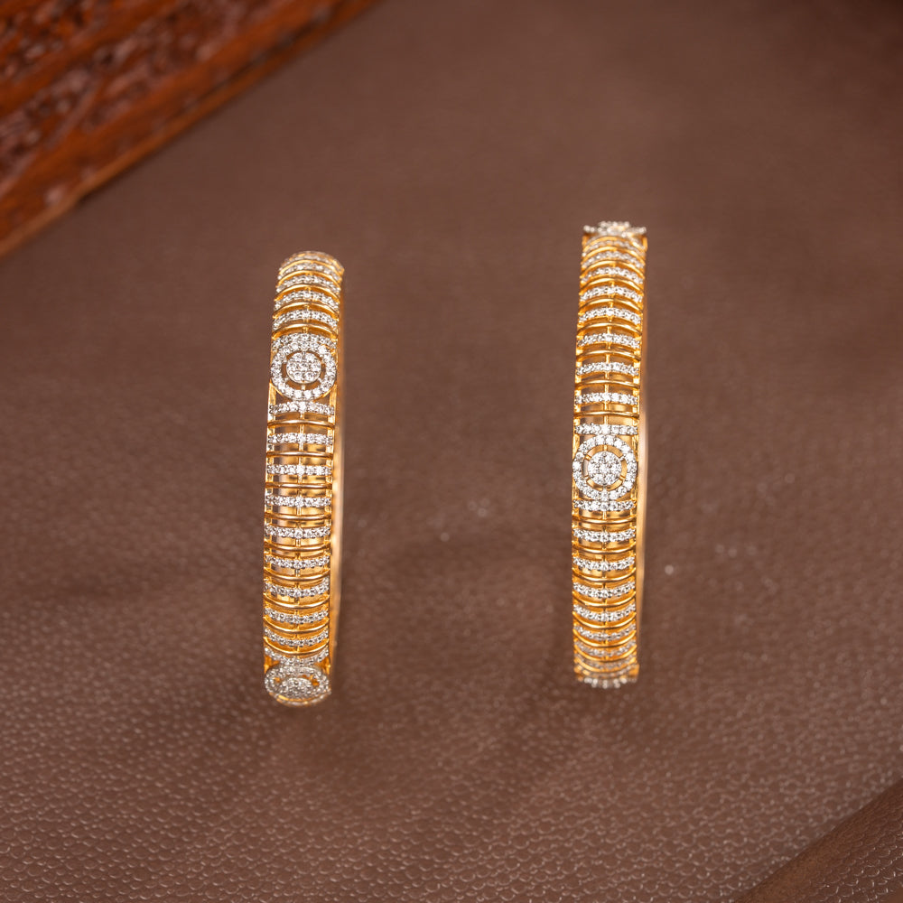 Padmika Cubic Zirconia Bangle