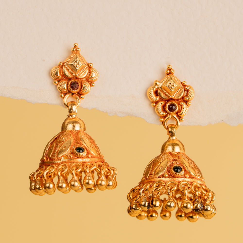 Plain Jhumkas