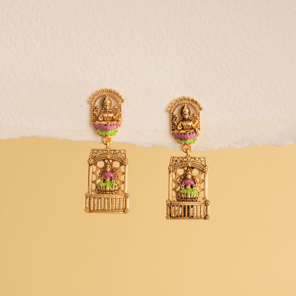 Barhini Antique Earrings