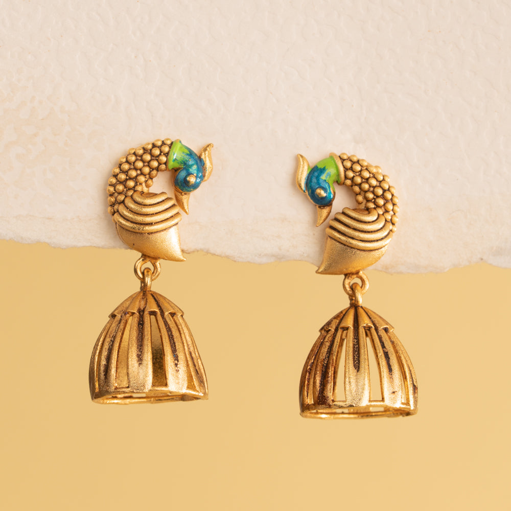 Tamyra Antique Jhumka
