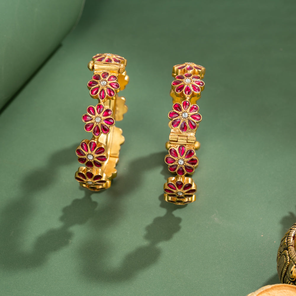 Kundan Bangles