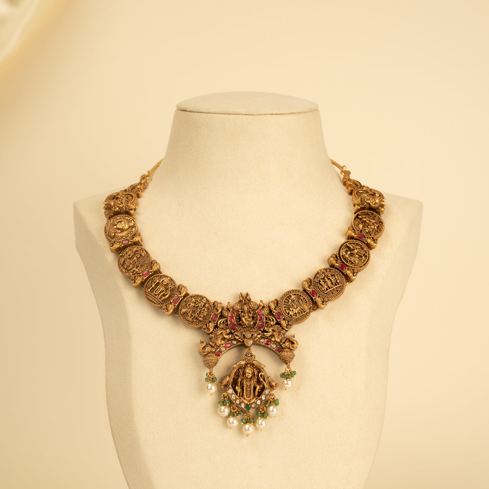 Deep Kundan Necklace