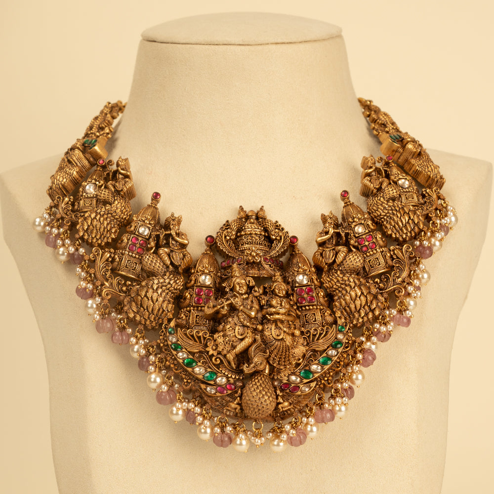 Deep Kundan Necklace