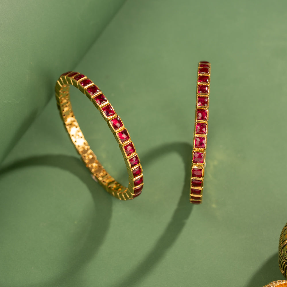 Kundan Bangles