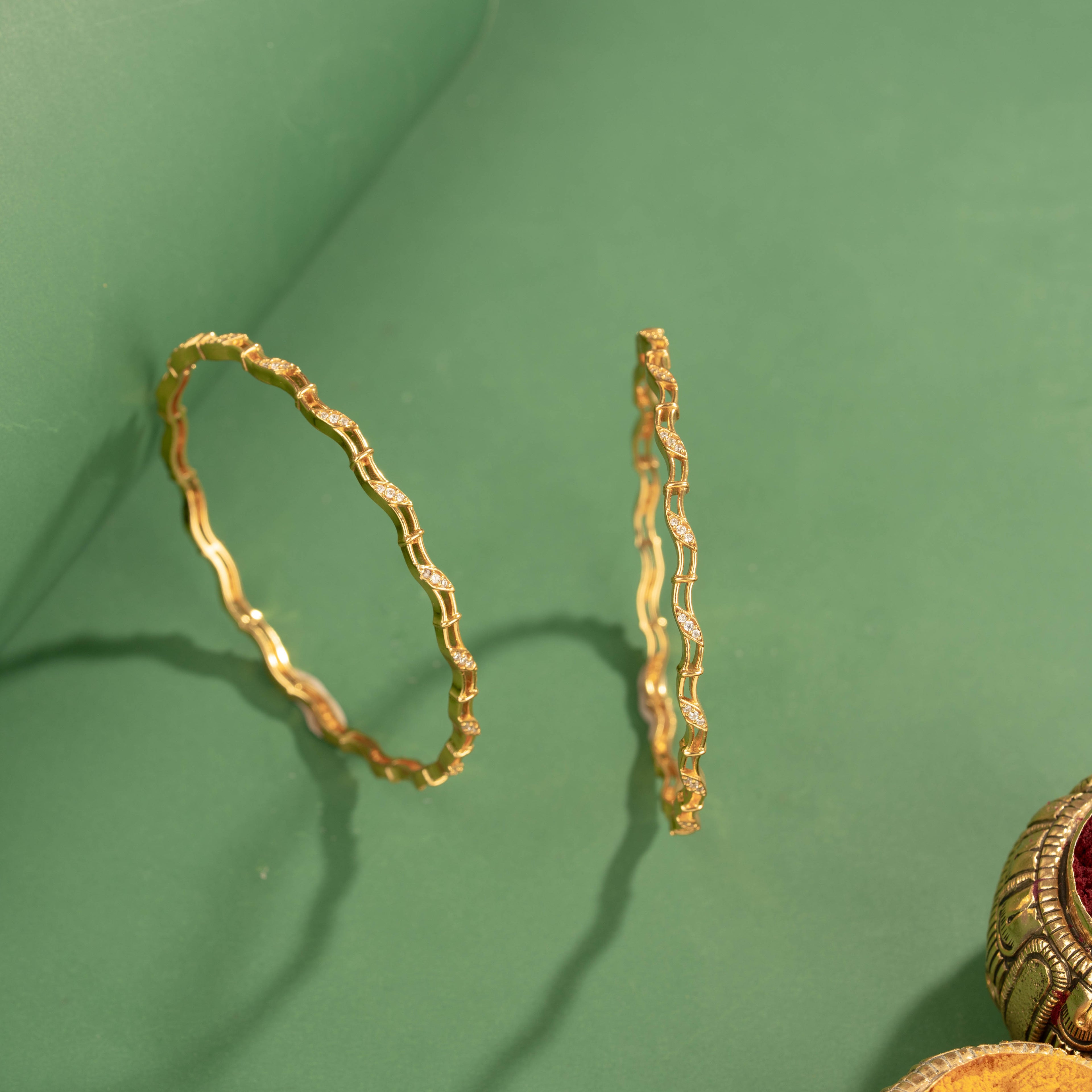 Gold Plated Bangle