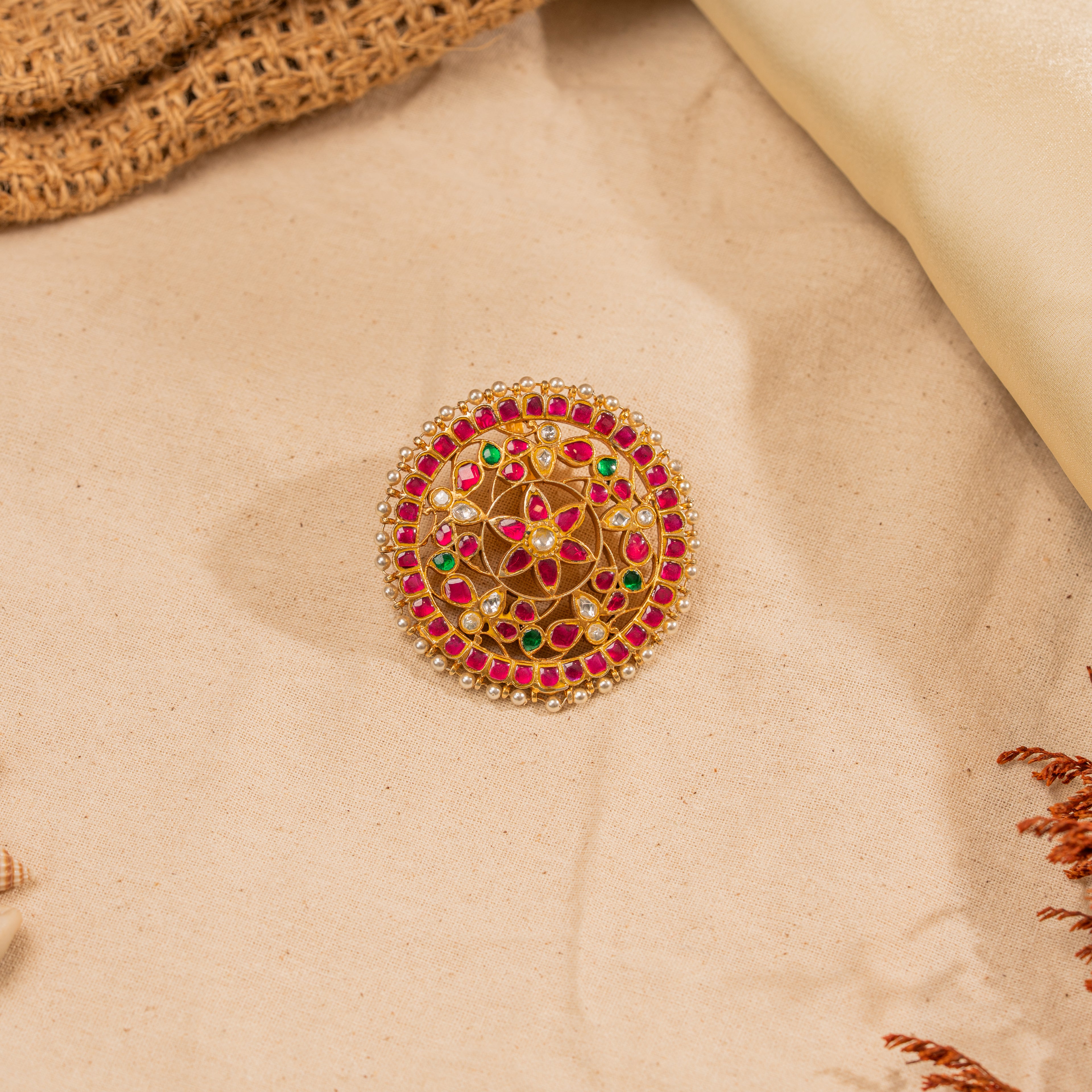 Kundan Pendant