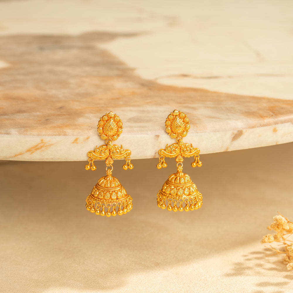 Plain Jhumkas
