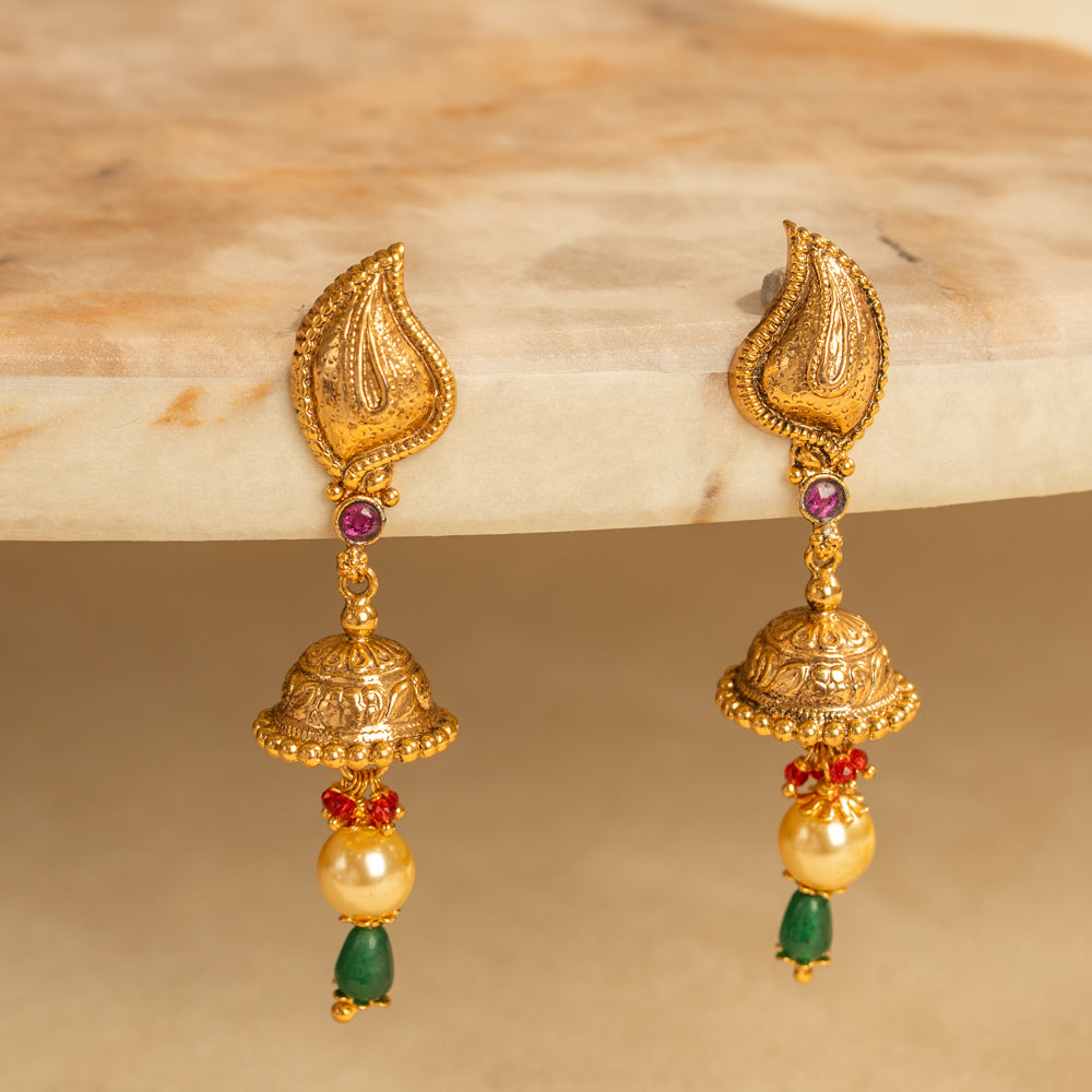 Plain Jhumkas