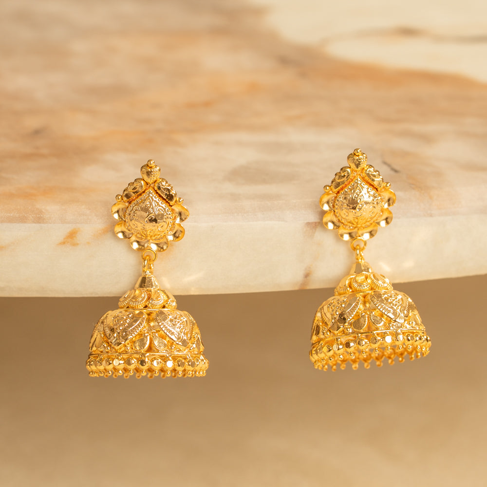 Plain Jhumkas