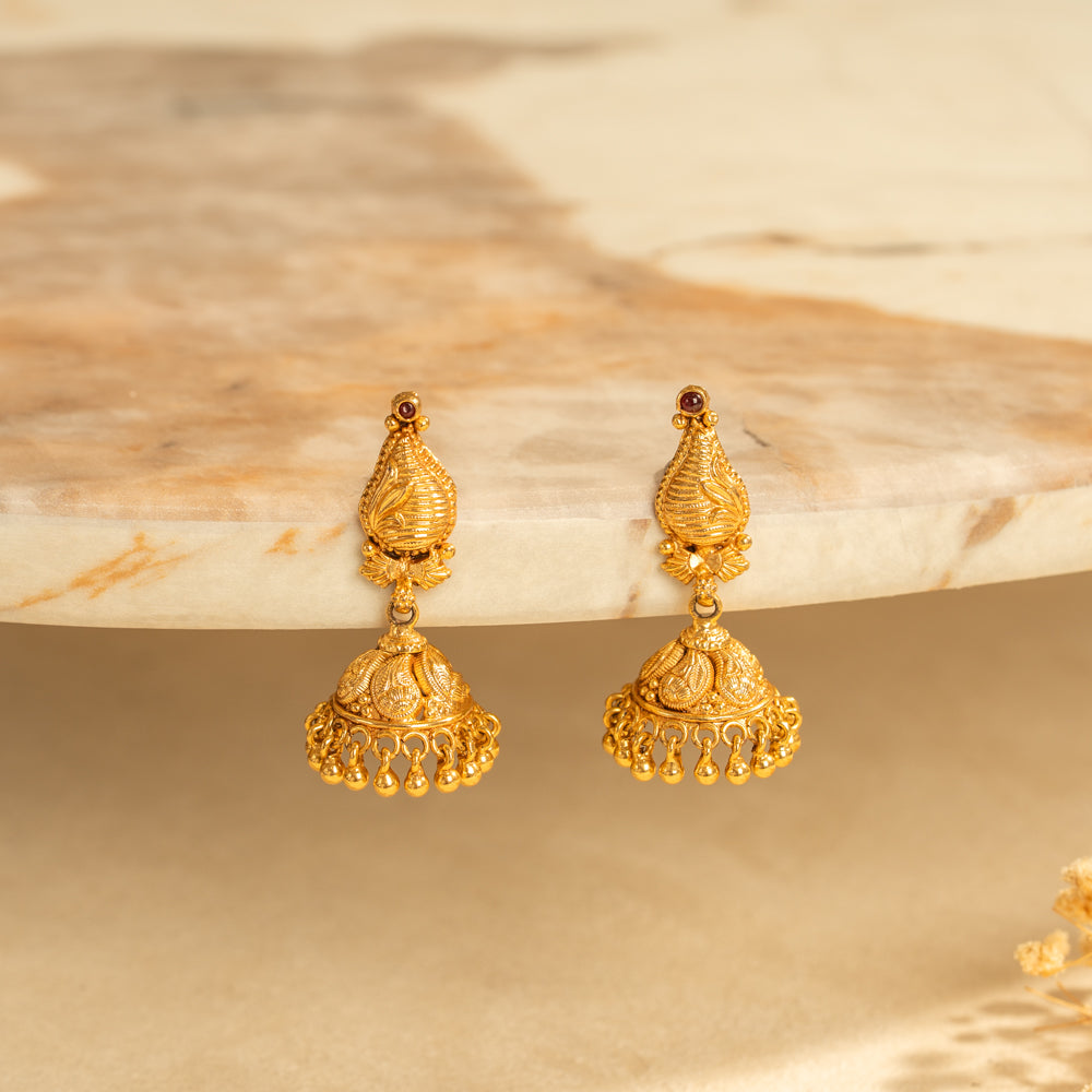 Plain Jhumkas