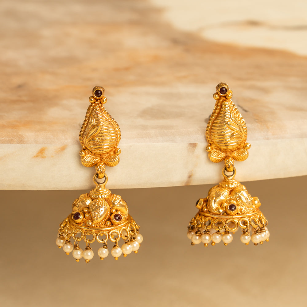 Plain Jhumkas
