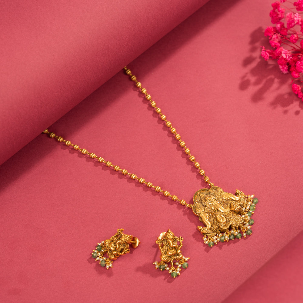 Chain And Earring Set