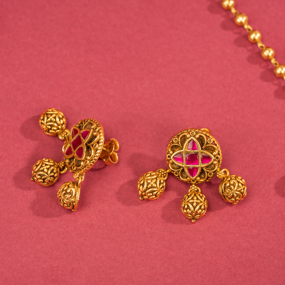 Chain And Earring Set