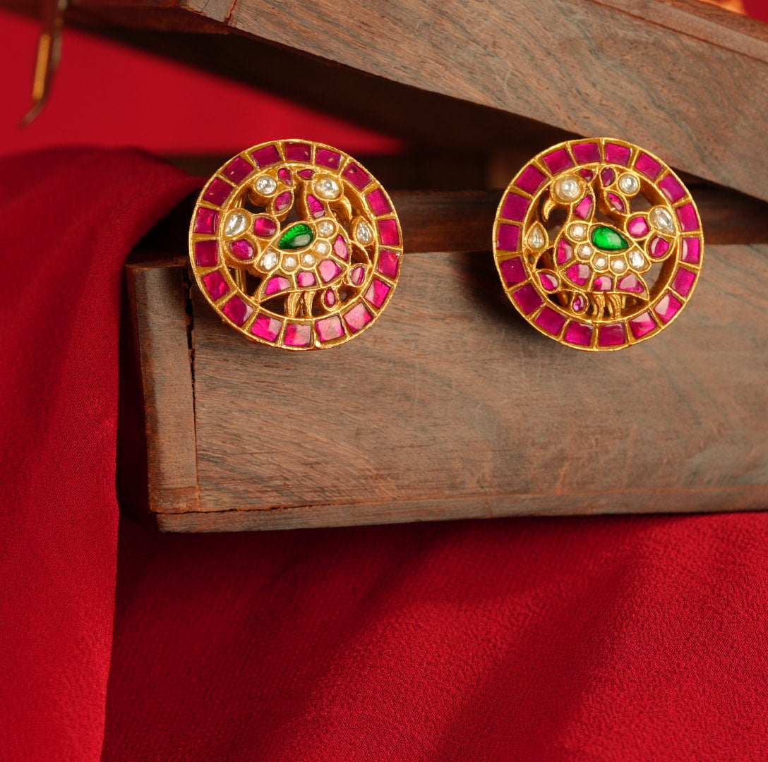 Kundan Studs