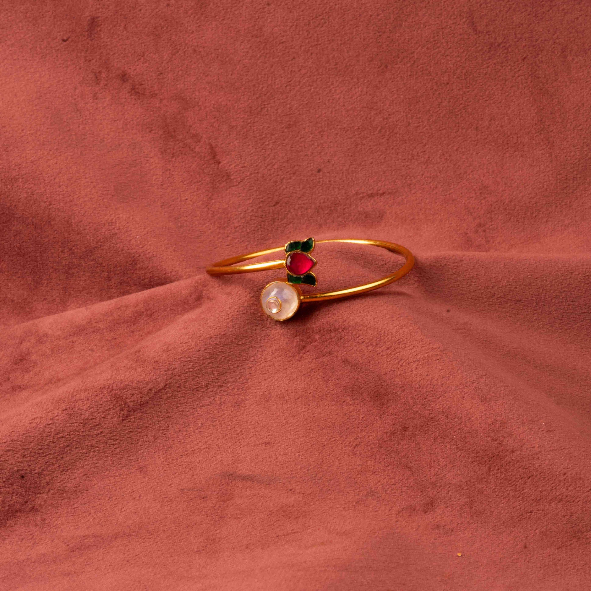 Thamarai - Kundhan Bracelet