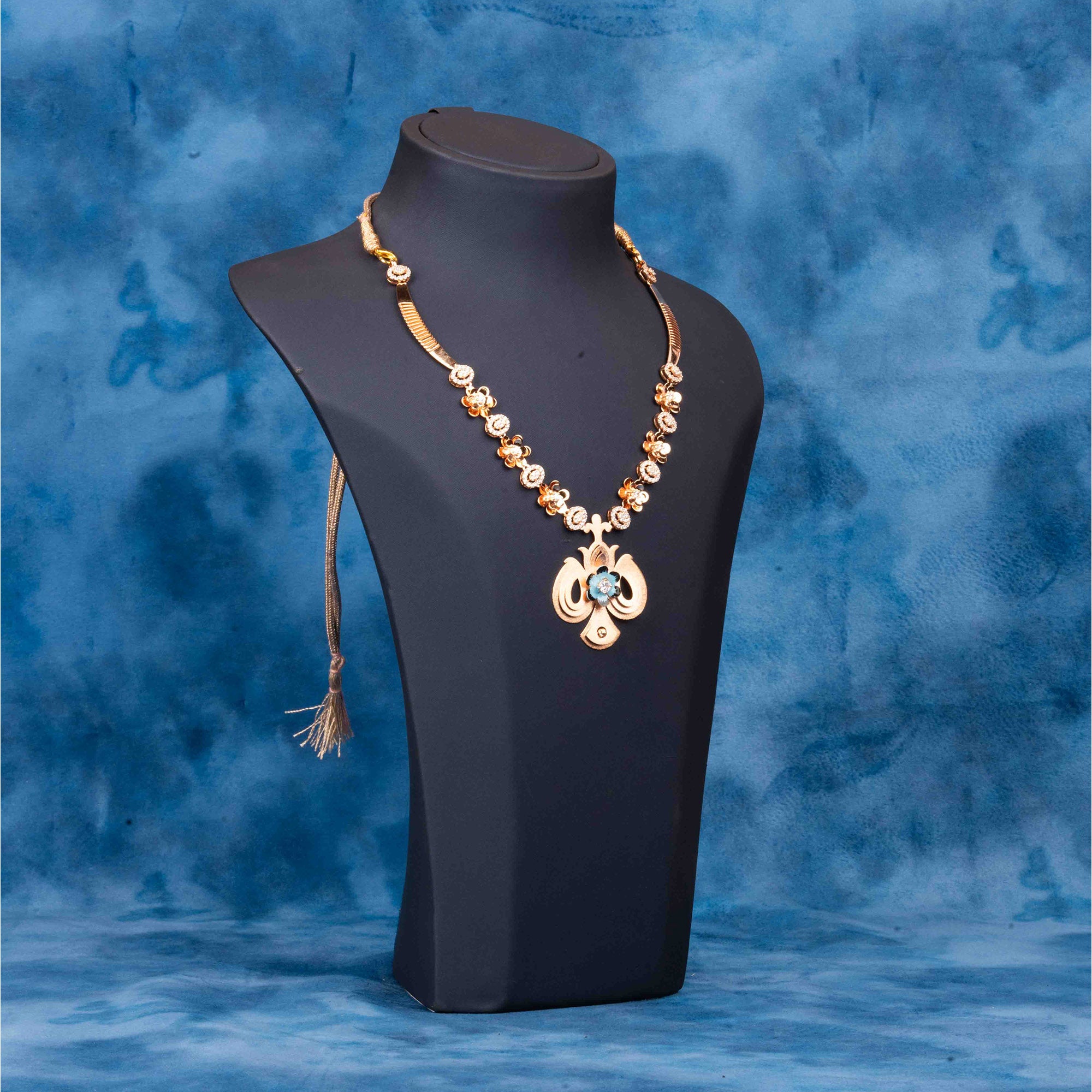 Floral - Rose Gold Necklace