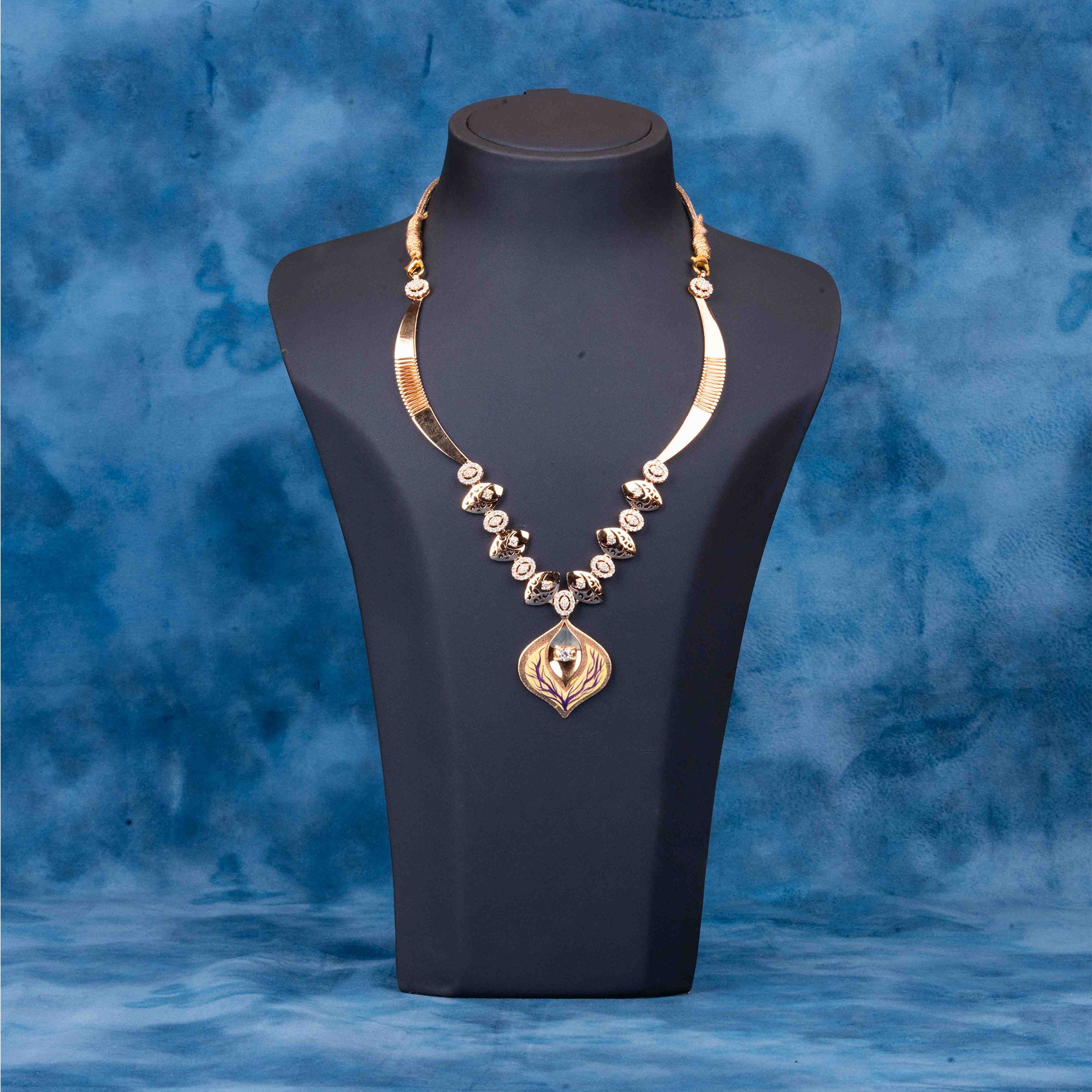 Shimmer - Rose Gold Necklace