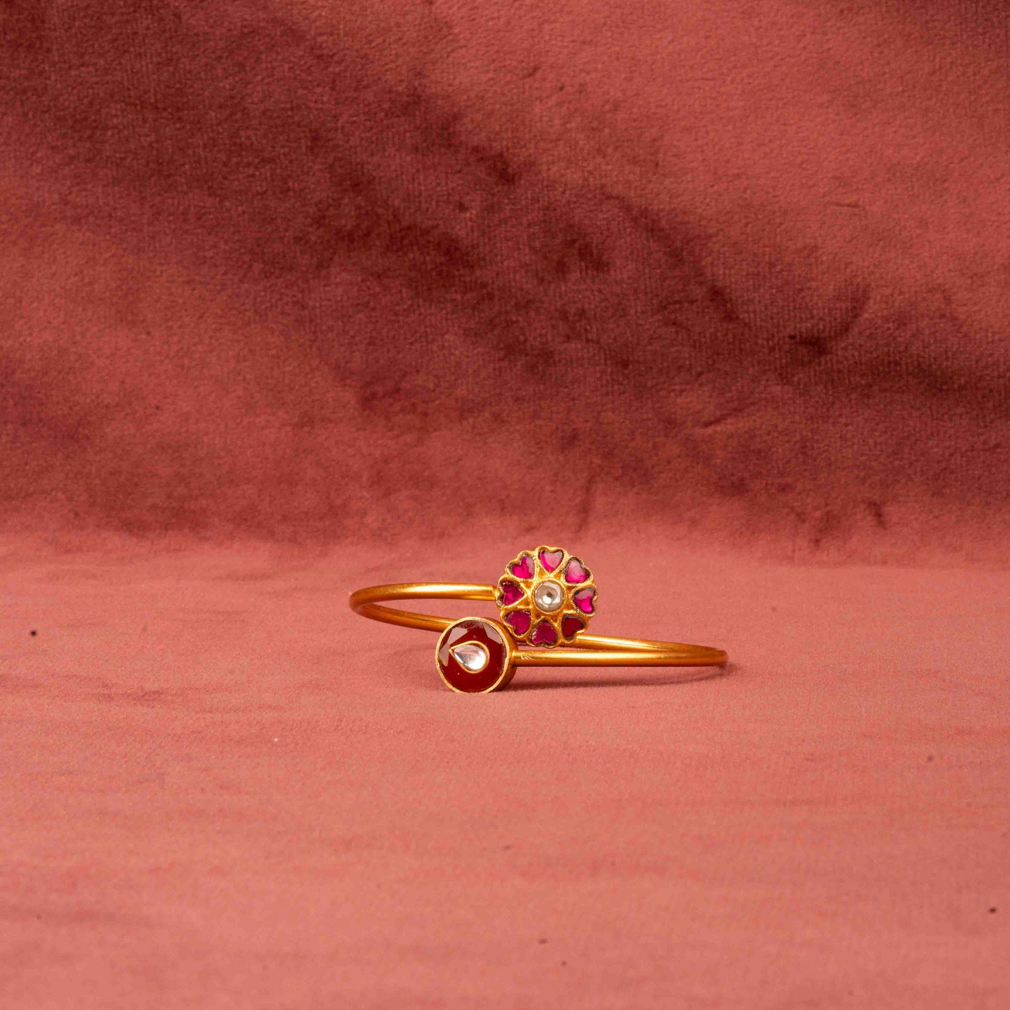 Malarvalam - Kundan Bracelet