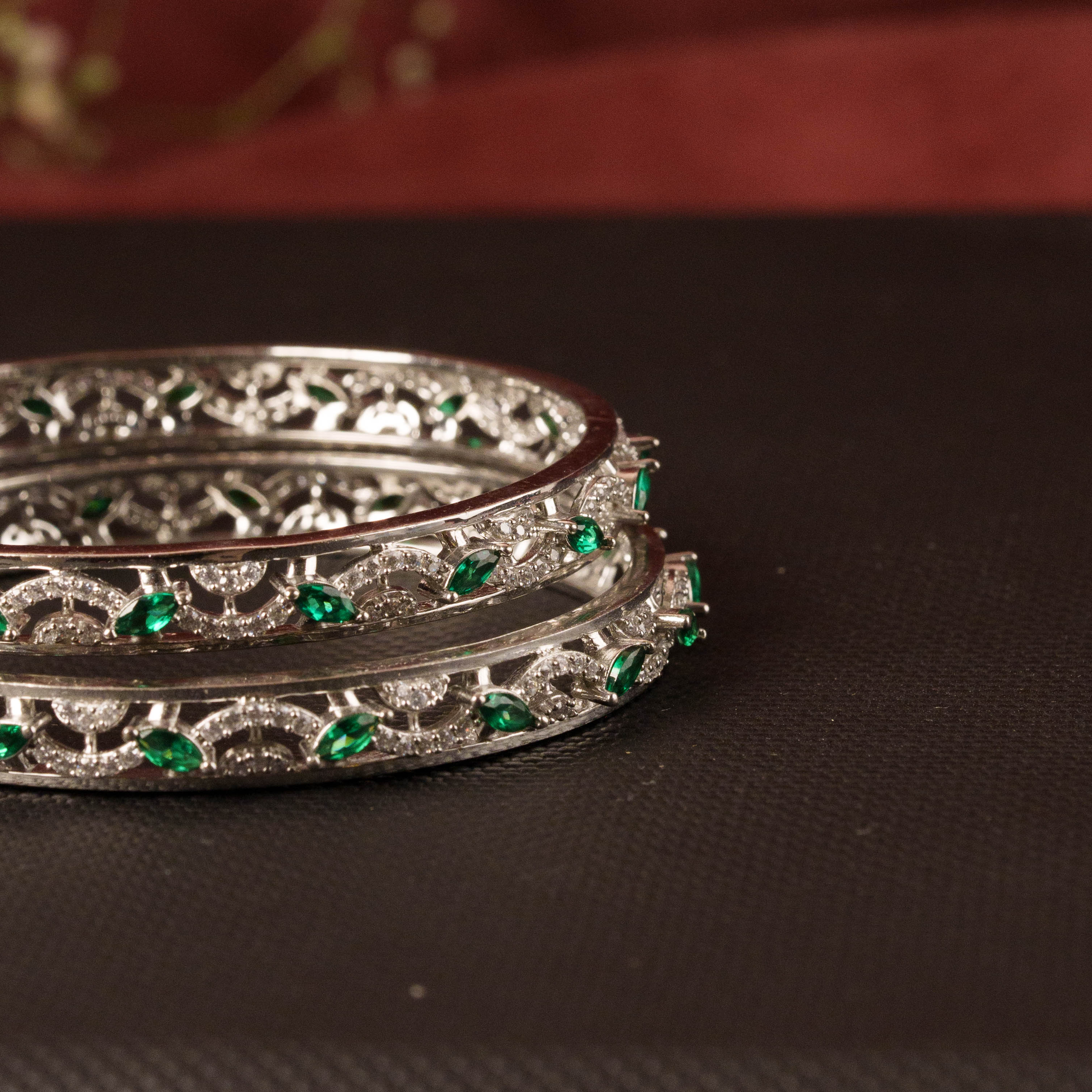 Silver Bangles